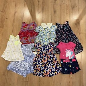 Bundle of 7 summer dresses (Size 4T)